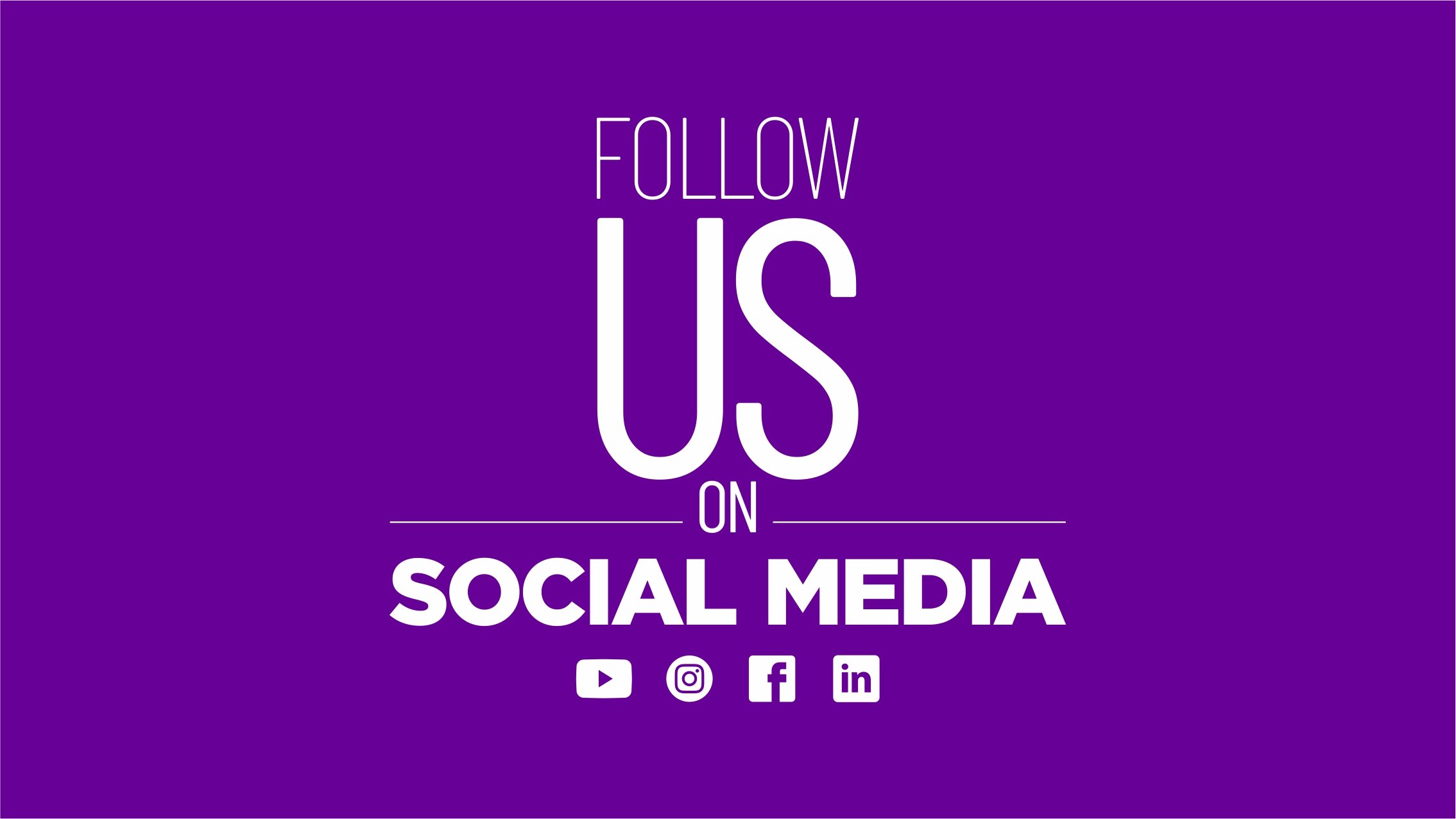 Follow Us On Social Media