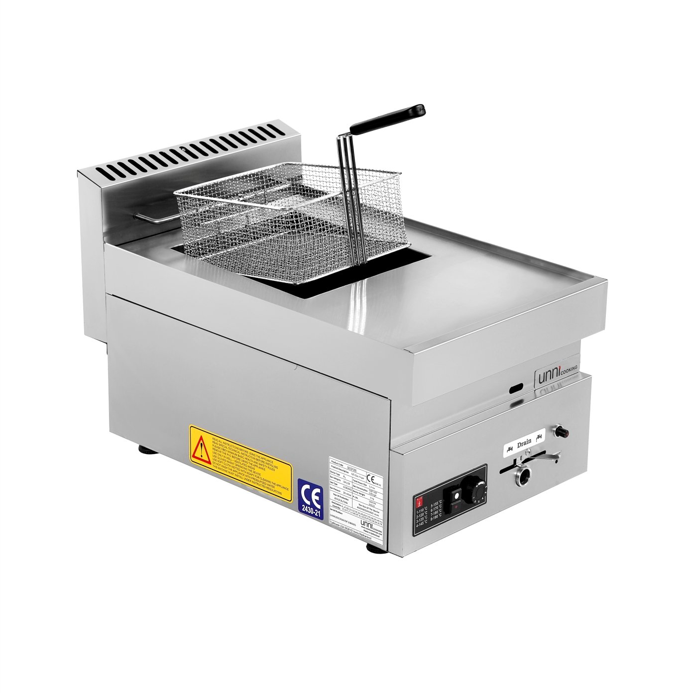 Friteuse Gas G65DF10B